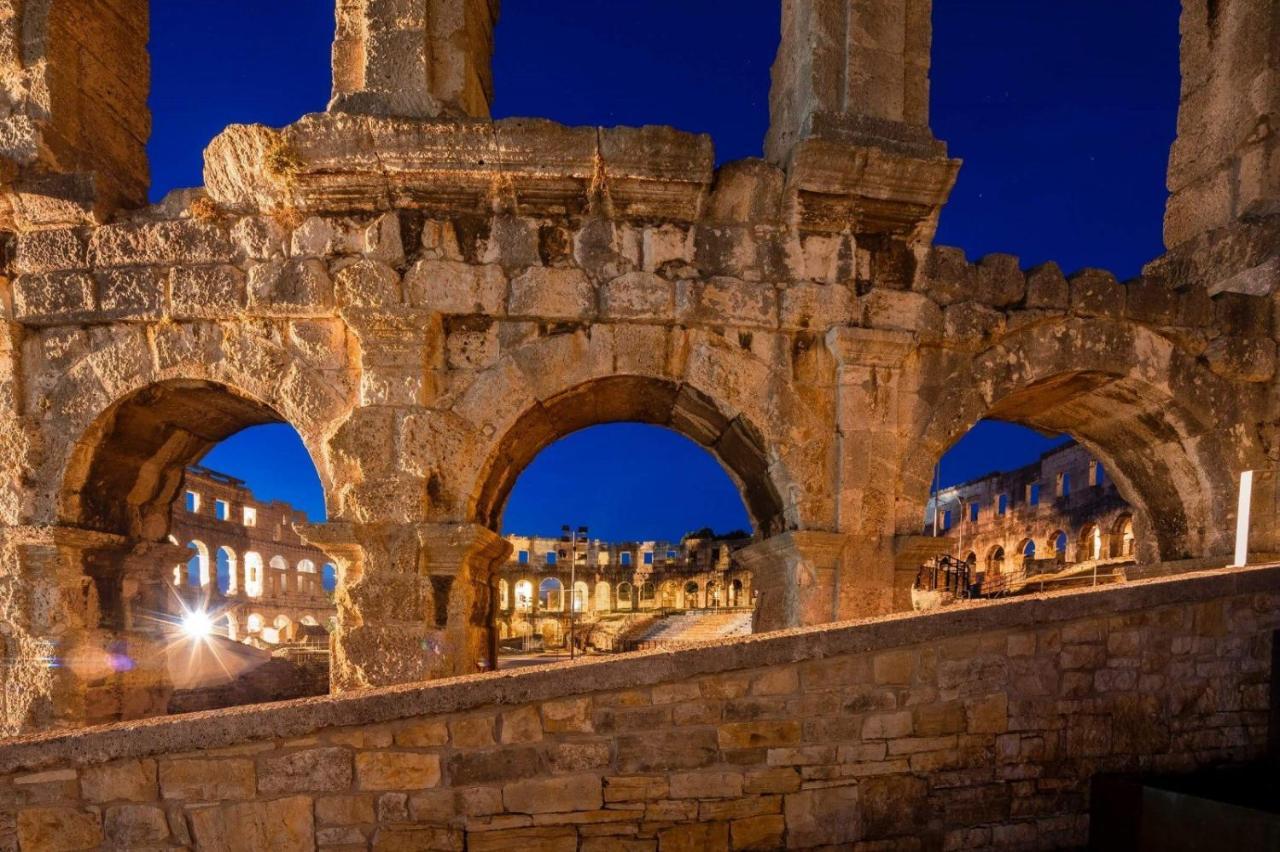 Arena Sunset, Sea Coloseum View, 2 Rooms Free Parking Pula Zewnętrze zdjęcie